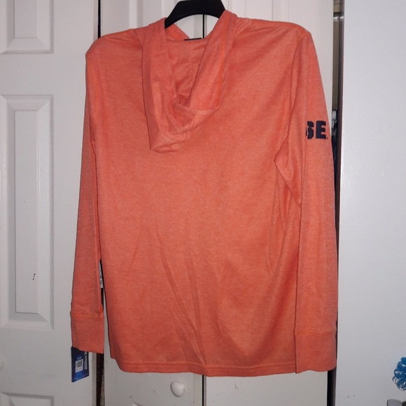 Men's Syracuse Orange Thermal Hooded Tee Large - Picture 3 of 8